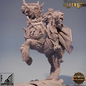Griffon With Paladin Fighter Knight Rider | 28mm and 32mm