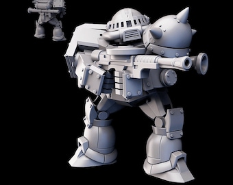 WW2 Japanese Heavy Attack Mech | Steampunk Wargames Historical