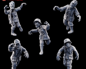 Zombie German Soldiers | Steampunk Wargames Historical