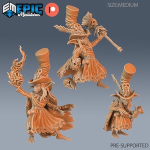 Epic Miniatures Voodoo Goblin | 28mm scale Miniatures | Goblin Caves Collection |  Medium Miniature