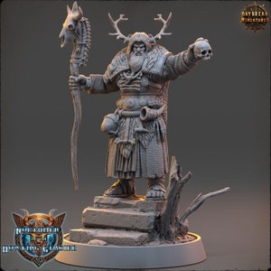 Daybreak Miniatures Lokur of the Dead | 32mm scale Miniatures | Northmen of the Howling Glacier | Tabletop Fantasy Wargaming