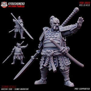 Kyoushuneko Miniatures Nippon X1 Japanese Akeshi Sumo