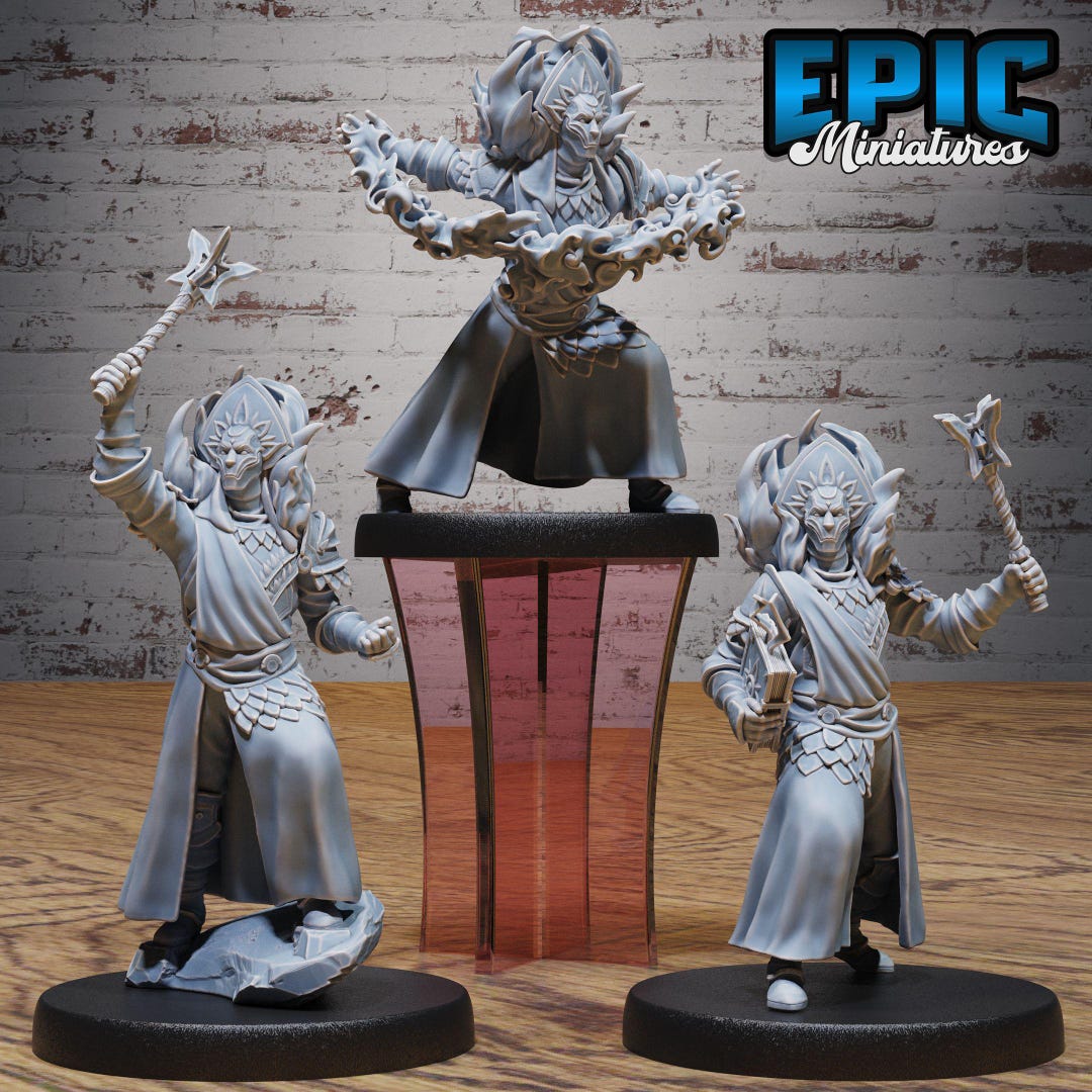 Pain Cleric – Epic Miniatures Heavenly Battle Set | Heaven Collection ...