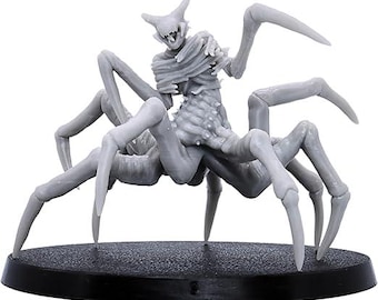 Araña de Leng Miniatura: Modelo de monstruo de rol de resina de 28 mm