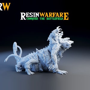 The Thing | D&D Miniatures | 32mm Resin Model Ratfolk Rat King | Dungeons and Dragons | Resin Warfare | RPG | Tabletop Wargaming