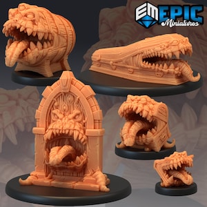 Mimik | 28 mm Skala Dungeons and Dragons Miniaturen für Tabletop Gaming | Wargaming Fantasy Miniaturen | 3d gedruckt | Fantasie