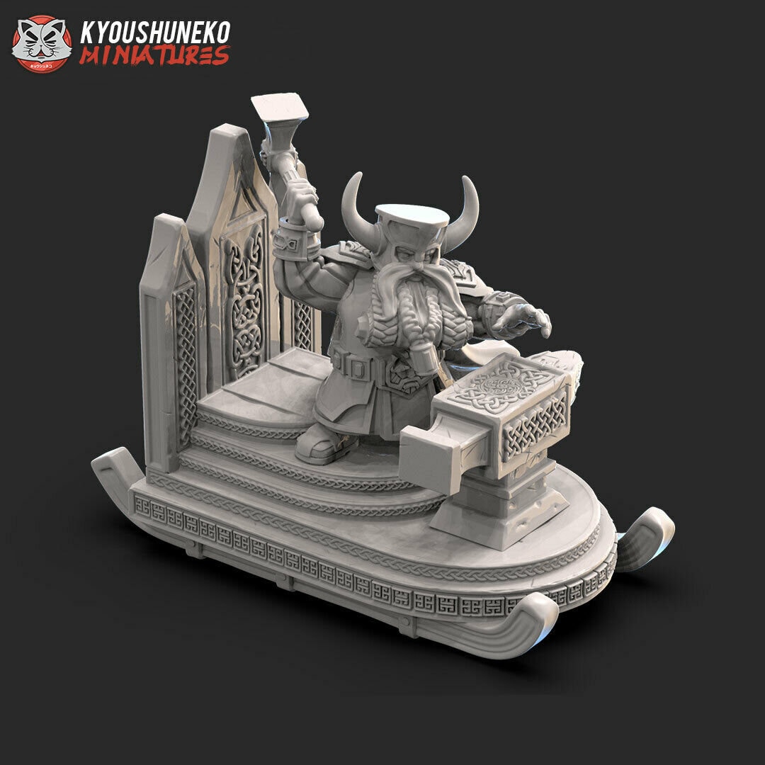 日本全国送料無料商品 | 特集  Dwarf Rune Lord With Anvil of Doom | Kyoushuneko Miniatures その他
