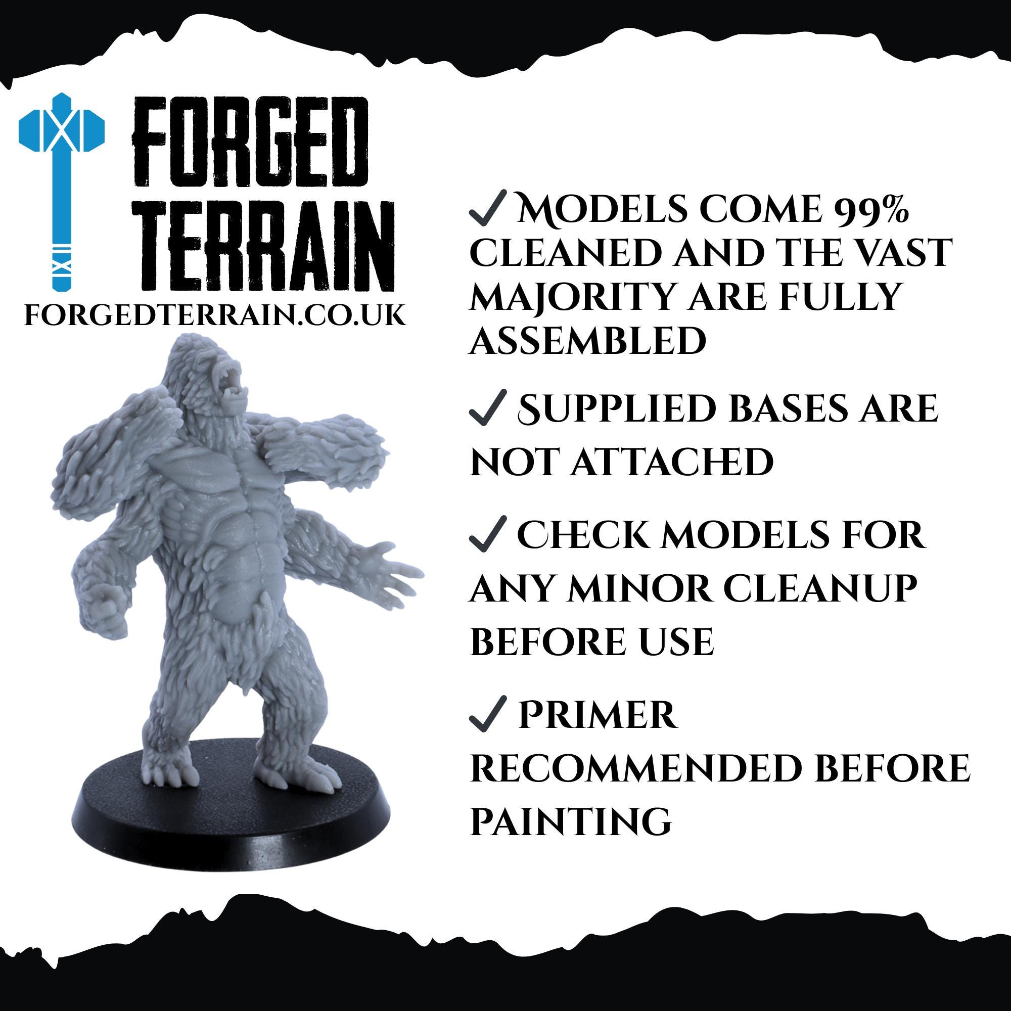 Brain Golem Miniature Set – 3 Models for Dnd and Fantasy Wargaming | 41 ...