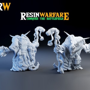 The Prophet | Ratmen Ratfolk Vermin Warrior | Unpainted Resin model 32mm scale Wargaming DnD Role play Fantasy Rat Shaman Fighter Miniatures