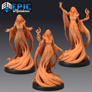 Nightmare Ghost | 28mm scale Dungeons and Dragons Miniatures for Tabletop Gaming | Wargaming Fantasy Miniatures | 3d printed | Undead