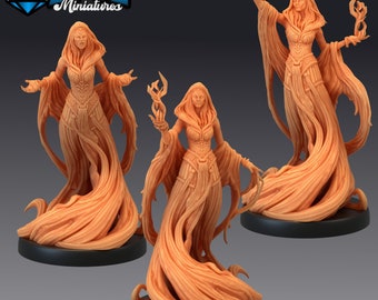 Nightmare Ghost | 28mm scale Dungeons and Dragons Miniatures for Tabletop Gaming | Wargaming Fantasy Miniatures | 3d printed | Undead