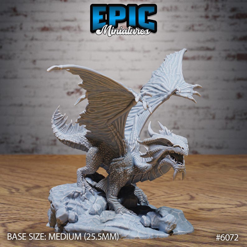 Bronze Dragon Wyrmling – 28mm Scale Miniature | Epic Miniatures | Dnd ...