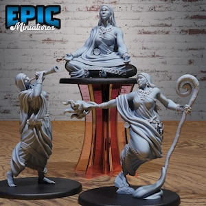 Mage cyclope | 28 mm Dungeons and Dragons Miniatures Gaming Fantasy RPG Figurines Wargaming D&D | Figurines épiques