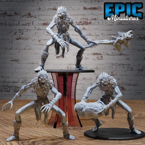 Epic Miniatures Ithaqua Wendigo x3 Eldritch Darkness | 28mm scale Tabletop Wargaming RPGs | Dungeons & Dragons Miniatures | Undead Monster