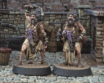 Flagellant Brother – Pius Flinchly | 32mm RPG & Skirmish Miniature | Printable Scenery