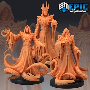 Hastur | 28mm scale Dungeons and Dragons Miniatures for Tabletop Gaming | Wargaming Fantasy Miniatures | 3d printed | Fantasy DnD Diety