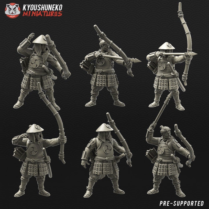 戦国武者 (足軽槍兵) (プラモデル) - ホビーサーチ ミリタリープラモ