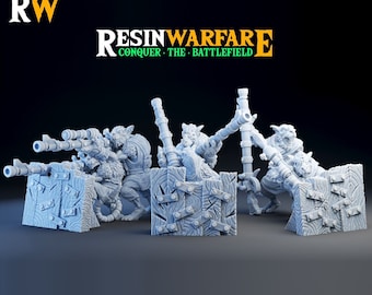 Rat Sniper Unit | Ratmen Ratfolk Vermin Warrior |Unpainted Resin Model 32mm scale Wargaming DnD Role play Fantasy Rat Miniatures |