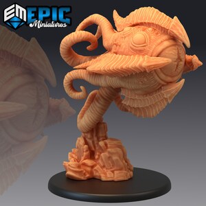 Dünenwächter | 28mm Maßstab Dungeons and Dragons Miniaturen für Tabletop Gaming | Wargaming Fantasy Miniaturen | 3d gedruckt | Pflanzenmonster
