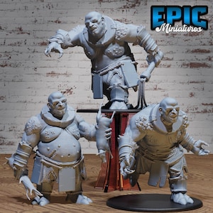 Géant des collines capturé | 28 mm D&D Miniatures Dungeons and Dragons Miniatures Miniatures du MDN non peintes en vrac pour jeux de table Miniatures du MDN