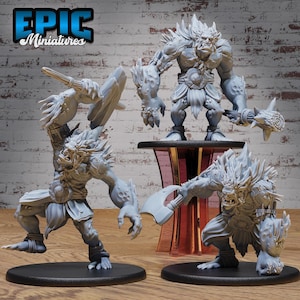 Savage Troll | Savage Attack Epic Miniatures | 28mm scale Tabletop Wargaming RPGs | Dungeons