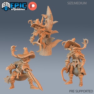 Epic Miniatures Pumpkin Scarecrow | 28mm scale Miniatures | Little Folk | Medium Sized Miniature