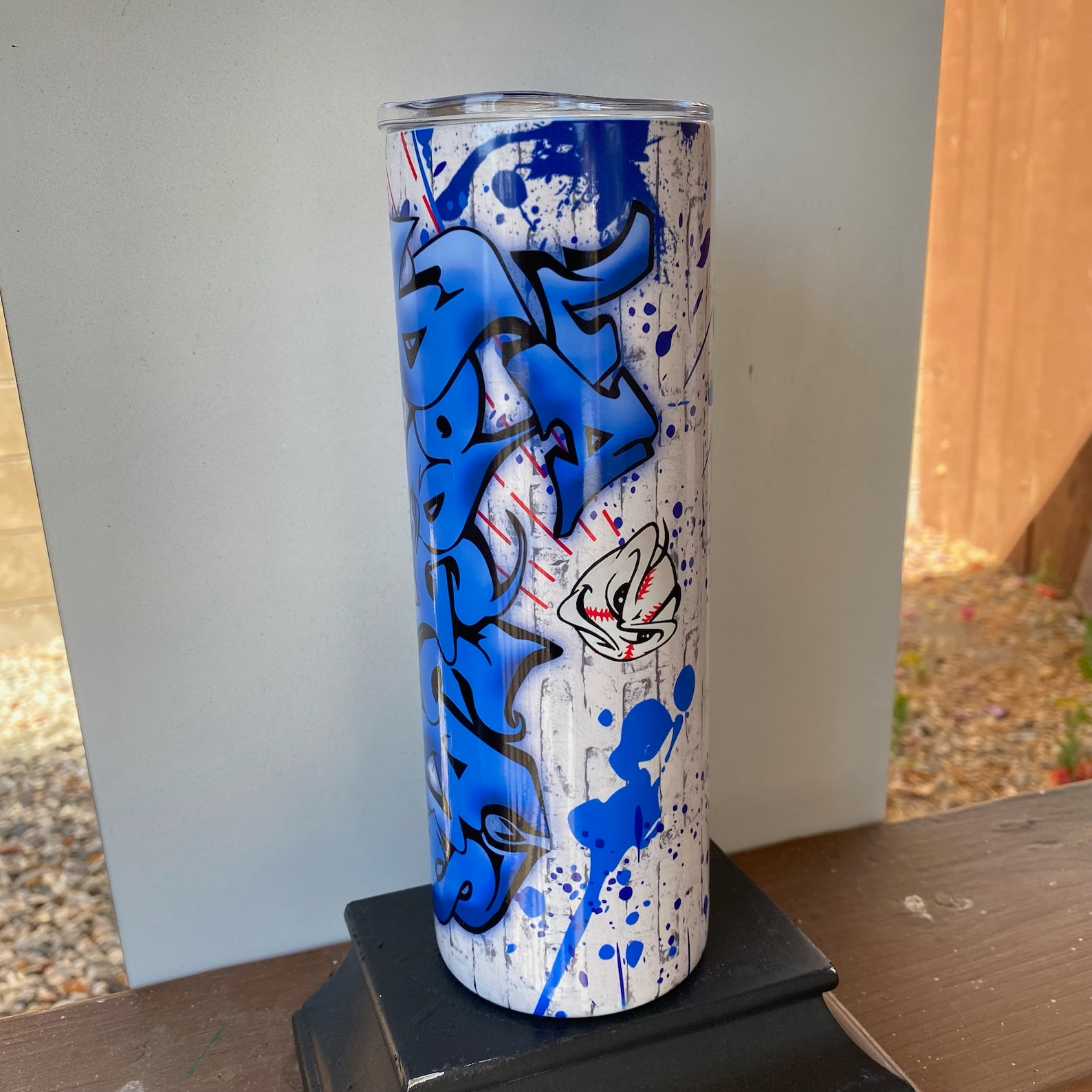 Graffiti Sports Tumbler Etsy