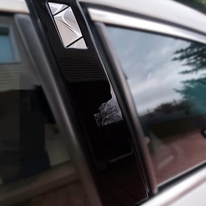 For 2011 - 2018 DS4 Windows Decor Frames Piano Black / Carbon Fiber / Glossy Silver / Glossy Red