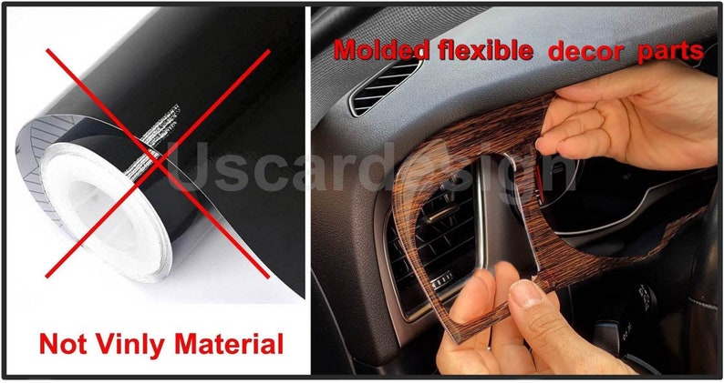 Dashboard Decor For VW Golf 5 / Jetta MK5 2003-2008 Console Accessories, Trim Cover, Car Styling, Automobile Interior Design, Piano Black image 2