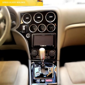For Alfa 159 Customized Dashboard Trim Decor Frames Piano Black / Carbon Fiber / Glossy Silver / Glossy Red / Wood