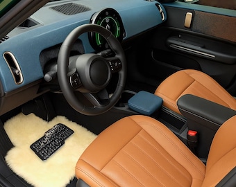 Ultraluxe veganistische autovloermatten | Op maat gegoten exacte pasvorm voor mini
