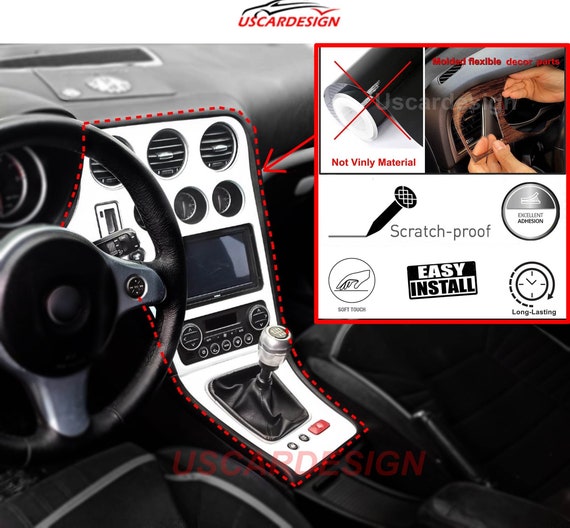 Ensemble d'accessoires de style pour Alfa Romeo 159 complet portes tableau  de bord, pièces intérieures de voiture, couverture de tableau de bord,  accessoires de porte, levier de vitesses, carbone -  Canada