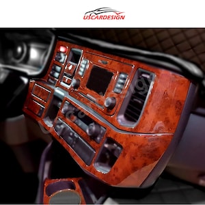 Juego de decoración para Scania R (2020-), calcomanía para Scania R, kit para tablero de instrumentos Scania, accesorios Scania, revestimiento para automóvil, cubierta de molduras, decoraciones para consola de camión
