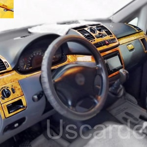 For Vito Decorative Dashboard Kit  (fits 2007 - 2014), Vito Accessories, Console Cover, Car Stickers, Best Gift For Him