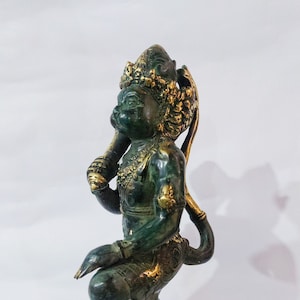 Hanuman Statue , Hanuman Sculpture , Lord Hanuman , Hindu God , Brass Hanuman