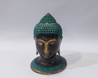 Buddha Head Statue , Lord Buddha Sculpture , Buddha Figurine Statue, Birthday gift , Room Decor