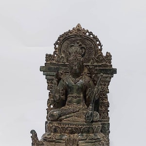 Antique Meditation of Three Murti, God, Hindu God, Three Murti, Lord Brahma Vishnu, Shiva