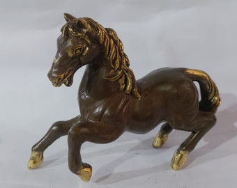 立ち上がる馬の像 - 室内装飾用の牡馬彫刻 - 卓上ブロンズ彫刻