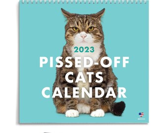 Pissed off Cats Calendar Etsy