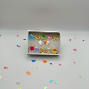 Lucky Charms Stud Earrings, St. Patrick’s Day, St. Paddy’s Day, Nickel Free, Lucky Charms Jewelry