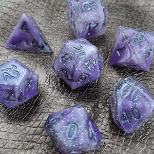 Purple Haze – Polyhedral Dice Set of 7