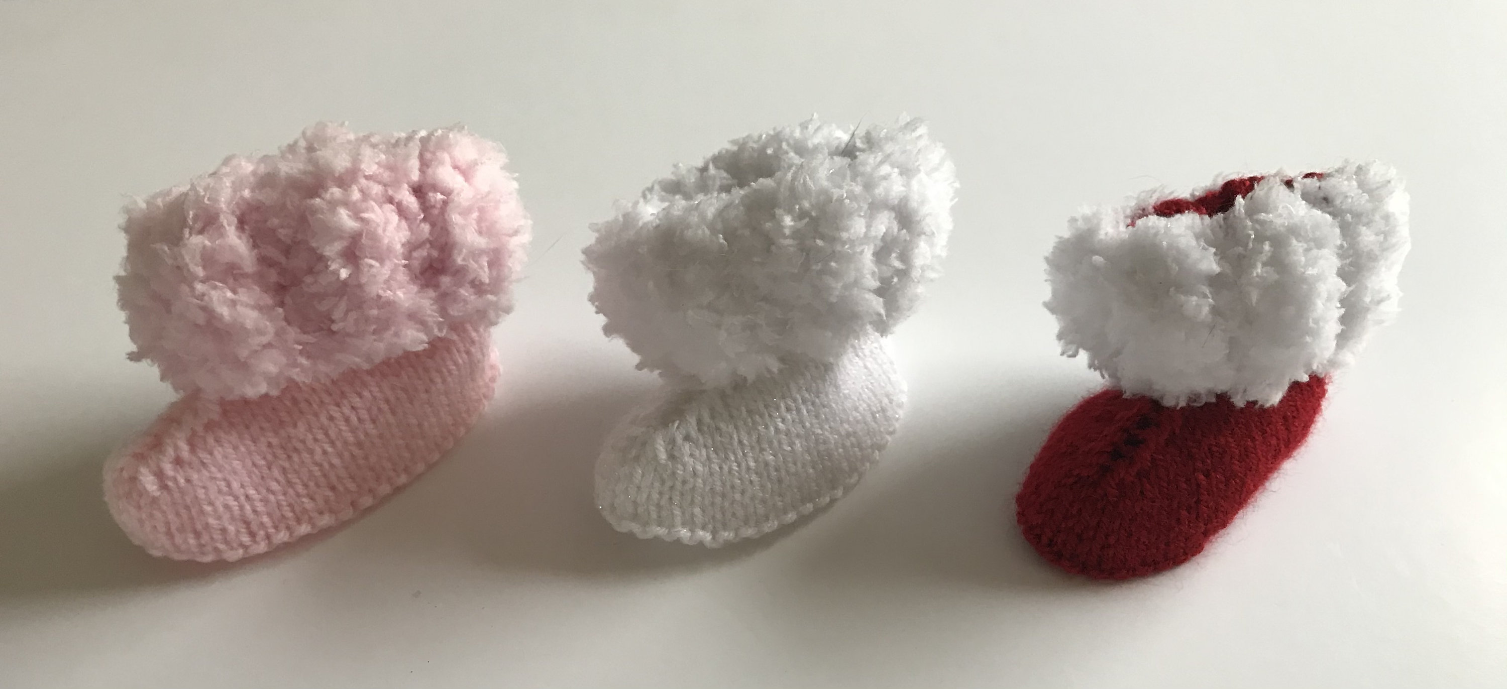 New Baby Knitted Booties Winter Style Baby Booties. New Baby Etsy UK