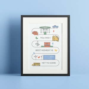 Yet To Come Lyric Print | Digital Download Poster | Kpop Wall Art | Kpop Wall Decor