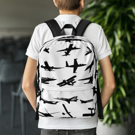 Airplanes Backpack for Kids and Adults / Planes Laptop Etsy