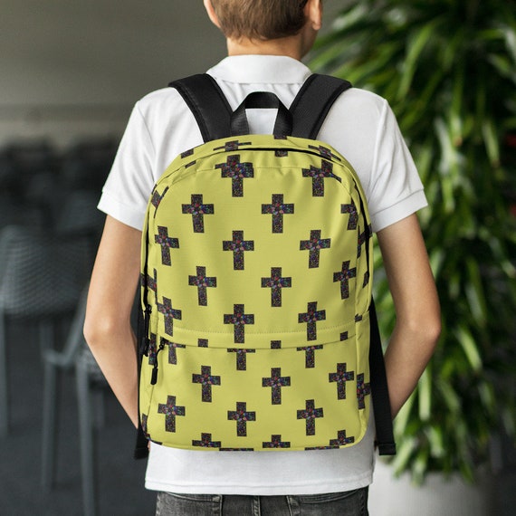 Holy Cross Backpack for Kids and Adults / Jesus Christ Laptop Etsy