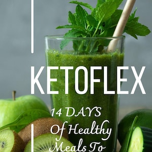 KetoFLEX 12/3 14 Day Meal Plan Beginner Brain Healthy Recipes & Shopping List