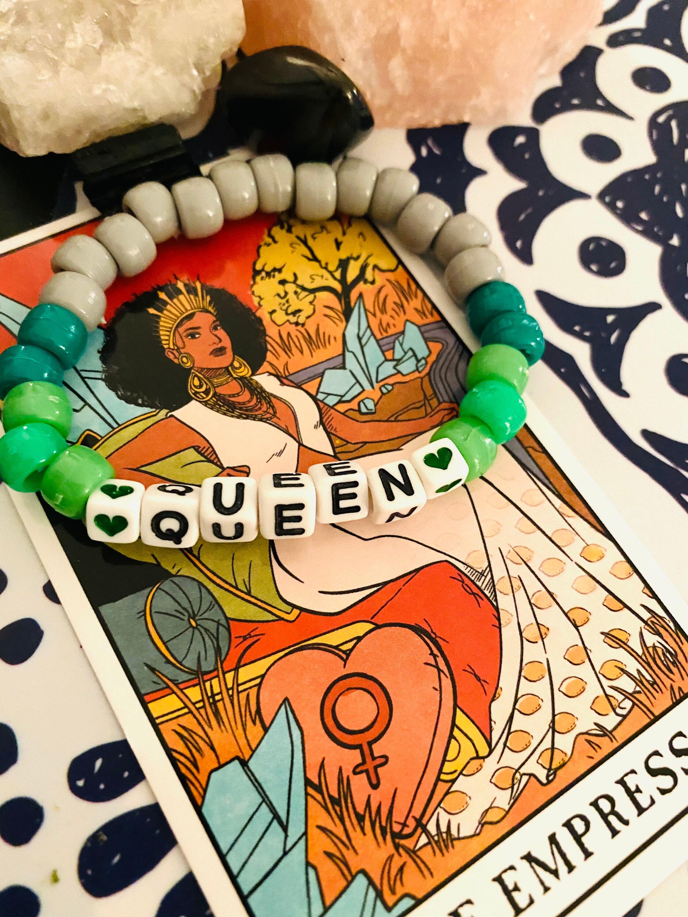 QUEEN BEAD BRACELETS Etsy