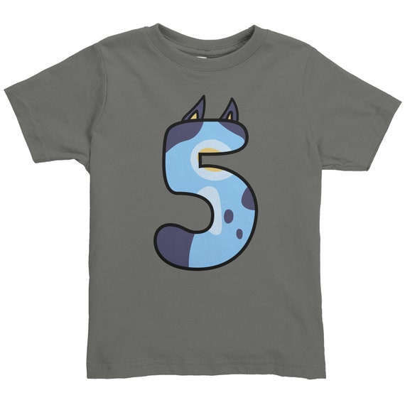 Bluey 5 Years Old Birthday Shirt -  Canada
