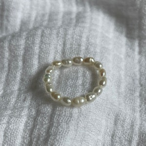 Stella Natural freshwater pearl ring image 3