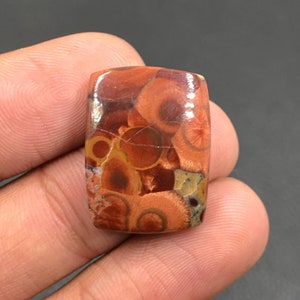 Peanut Obsidian Cabochon...Cushion Cabochon...22x17x5 mm...18 Cts...A#K6912